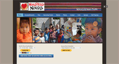 Desktop Screenshot of nuestrosninoscharity.org